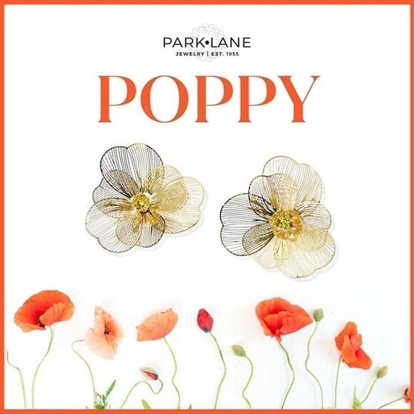 Park Lane Jewelry - Park Lane POPPY Retired Earrings